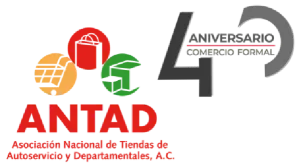 Logo ANTAD (Asociación Nacional de Tiendas de Autoservicios y Departamentales, A.C.)